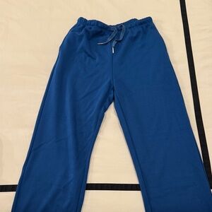Wide Leg Blue Sweatpants